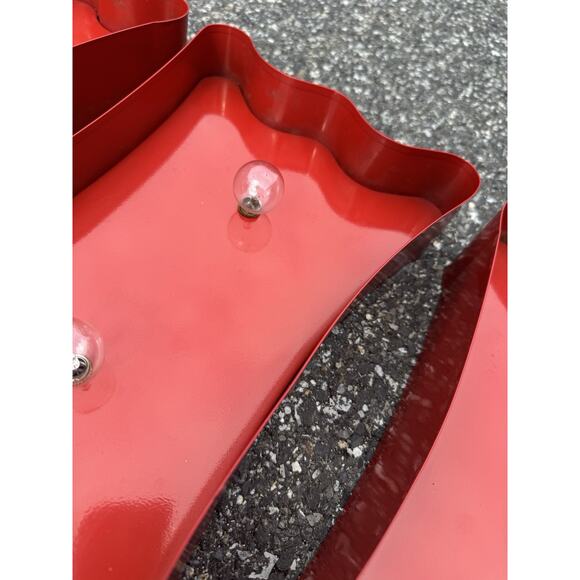 Marquee Letter "M" Decorative Sign Red Light Up Metal Home Decor Party - Picture 7 of 12